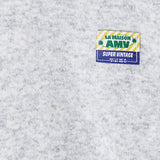 American Vintage Sweat Evona Gris Clair Chine