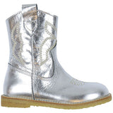 Angulus Cowboy Boot Silver Shine
