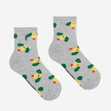 Bobo Choses Short Socks Happy Dog AO Heather Grey