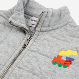 Bobo Choo Choo Quilted Zipped Sweatshirt