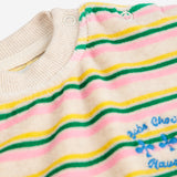 Bobo Choses Have Fun Striped Sweatshirt