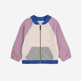 Bobo Choses Tic Tac Toe Color Block Zipped Sweatshirt