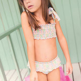 Bonton Bain 2 Pieces Lagoon Fleur Vintage