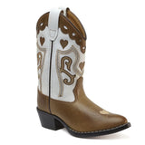 Bootstock Boots Sweetheart Brown Kids