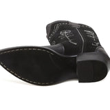 Bootstock Boots Haily Suede Studs Black