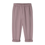 Gray Label Barrel-Leg Joggers Berry