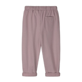 Gray Label Barrel-Leg Joggers Berry