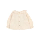 Búho BB Lurex Blouse Ivory