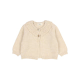 Búho BB Lurex Cardigan Natural