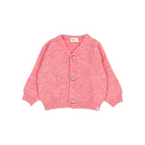 Búho BB Melange Cardigan Candy