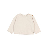 Búho BB Soft Jersey Sweatshirt Ivory