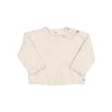 Búho BB Soft Jersey Sweatshirt Ivory