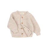 Búho BB Soft Knit Cardigan Natural