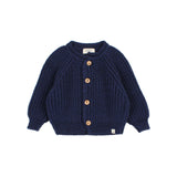 Bùho BB Soft Knit Cardigan Navy
