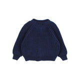 Bùho BB Soft Knit Cardigan Navy