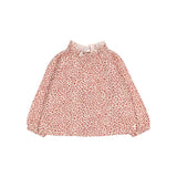 Búho BB Speckle Blouse Burgundy