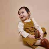 Búho BB Warm Rib Bodysuit Ivory