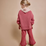 Búho Soft Velour Girly Pants Blush