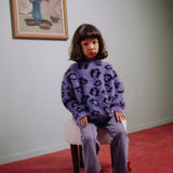 Call Me Frankie CMF Leopard Fluffy Sweater