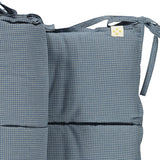 Camomile London Bumper Blue Check (35x190)