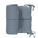 Camomile London Bumper Blue Check (35x190)