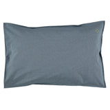 Camomile London Pillowcase Blue Check Small (60x40)