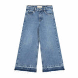 Charlie Petite Isae Flaired Jeans Light Blue