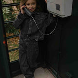 Charlie Petite Lou Balloon Jeans Black