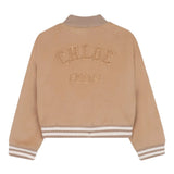 Chloe Bomber Jacket Stone