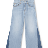 Chloe Denim Trousers Denim Contrast  Blue