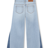 Chloe Denim Trousers Denim Contrast  Blue
