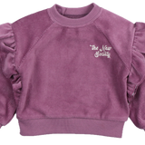 The New Society Clau Baby Sweatshirt Grape Bliss