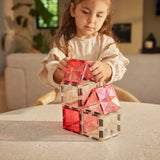 Cleverclixx | Glitter Tiles Pack Transparent Pink