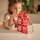 Cleverclixx | Glitter Tiles Pack Transparent Pink