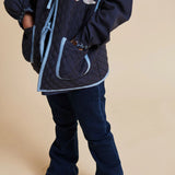 Copenhagen Colors Jeggings Flare Dark Indigo Blue Washed