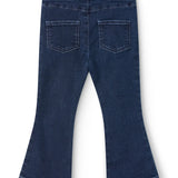 Copenhagen Colors Jeggings Flare Dark Indigo Blue Washed