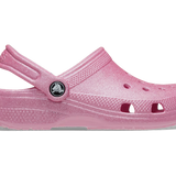 Crocs Classic Glitter Clog Toddler Pink Tweed