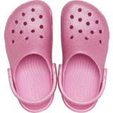 Crocs Classic Glitter Clog Toddler Pink Tweed