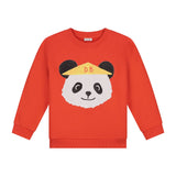 Daily Brat Bao Bao Panda Sweater Ruby Rebel