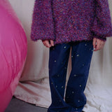 Daily Brat Perky Flower Denim Jeans Haze