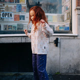 Daily Brat Perky Flower Denim Jeans Haze