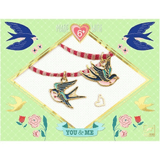 Djeco Friendship Bracelets Kit - You & Me - Bird Ribbons