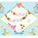 Djeco Friendship Bracelets Kit - You & Me - Letter Threading