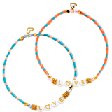 Djeco Friendship Bracelets Kit - You & Me - Letter Threading