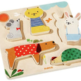 Djeco Houten Puzzel Woodypets