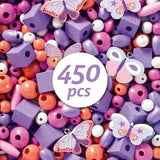 Djeco Oh Les Perles Butterflies Lila