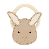 Donsje Josy Classic Hair Tie Bunny Taupe Nubuck