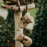 Donsje |  Richy Mittens Alpaca Beige Curly Faux Fur