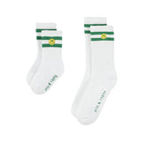 Elle and Rapha Socks Smiley