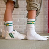 Elle and Rapha Socks Smiley